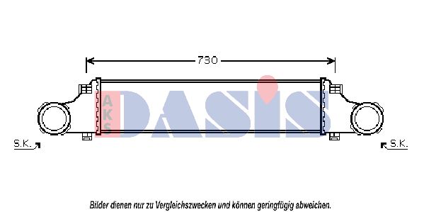 AKS DASIS Интеркулер 127000N